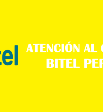 número de atención al cliente Bitel Perú